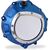 CNC Racing / シーエヌシーレーシング Clear clutch cover BMW - hydraulic control, Blue/Silver | CA800LS