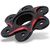 CNC Racing / シーエヌシーレーシング Rear sprocket flange Ducati - Bicolor, Black/Red | FL507BR