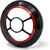 CNC Racing / シーエヌシーレーシング Headlight cover MV Agusta Superveloce 800 - Bicolor, Black/Red | PRF01BR