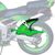 Pyramid Plastics / ピラミッドプラスチック Kawasaki ZX6-R ハガー グロスグリーン 2000>2002 | 07326D