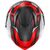 GIVI / ジビ 50.8 BRAVE, Matt Black / Titanium / Red, Size L | H508FBVBR60