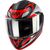 GIVI / ジビ 50.8 BRAVE, Matt Black / Titanium / Red, Size L | H508FBVBR60