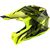 GIVI / ジビ 60.1 FRESH, Matt Black / Military Green / Yellow, Size XL | H601FFRGY61