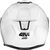 GIVI / ジビ X.25 SOLID COLOR, White, Size XL | HX25BB91061