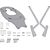 GIVI / ジビ SR7711 KTM 390 Adventure Rear Rack specific for Monokey or Monolock top case | SR7711