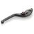 Rizoma / リゾマ  Brake / Clutch Levers "RRC", Black Anodized | LBR301B