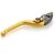 Rizoma / リゾマ  Brake / Clutch Levers "RRC", Gold Anodized | LBR500G