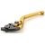 Rizoma / リゾマ  Brake / Clutch Levers "RRC", Gold Anodized | LCR503G