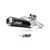 MIVV / ミヴマフラー X-M1 Black Stainless Steel Exhaust | B.037.LC4B
