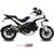 MIVV / ミヴ -SPORT SUONO- スリップオン ステンレス（カーボンエンドキャップ） for MULTISTRADA 1200 (10-) | D.027.L7