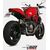 MIVV / ミヴ SPORT GPpro SLIP-ON Muffler CARBON for DUCATI MONSTER 1200 2014 - 2016 EC approved (Euro3) Catalyzer is included | D.030.L2P