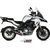 MIVV / ミヴ SPORT OVAL SLIP-ON Muffler CARBON WITH CARBON CAP for BENELLI TRK 502 2017 ECE approved (Euro4) | E.003.L3C