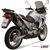MIVV / ミヴ-SPORT SUONO- スリップオン ステンレス（カーボンエンドキャップ） for XLV 650 TRANSALP (00-04) | H.023.L7