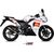 MIVV / ミヴマフラー SPORT Full sys. 1x1 Muffler OVAL CARBON carbon cap WITH CATALYZER CONVERTING KIT For HON | H.060.L3C