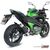 MIVV / ミヴ- SPORT スリップオン スチール、黒 for KAWASAKI Z 800 (13-) | K.032.LXB