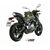 MIVV / ミヴマフラー SPORT Full sys. 2x1 Muffler OVAL CARBON carbon cap WITH CATALYZER CONVERTING KIT For KAW | K.044.L3C