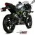 MIVV / ミヴ SPORT DELTA RACE SLIP-ON Muffler BLACK STAINLESS STEEL for KAWASAKI Z 125 2019 ECE approved (Euro4) | K.048.LDRB