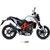 MIVV / ミヴ- SPORT スリップオン スチール、黒 for KTM 690 DUKE (12-) | KT.010.L9