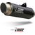 MIVV / ミヴ SPORT GPpro SLIP-ON Muffler CARBON for KYMCO AK550 2017 ECE approved if optionally catalysed (Euro4) Catalyzer is included | O.008.L2P