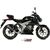 MIVV / ミヴ SPORT DELTA RACE Imp. compl./Full sys. 1x1 BLACK STAINLESS STEEL for SUZUKI GSX-S 125 2017 ECE approved if optionally catalysed (Euro4) Catalyzer is included | S.055.LDRB