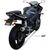MIVV / ミヴ- SPORT スリップオン スチール、黒 for YAMAHA YZF 600 R6 (03-05) | Y.013.LXB