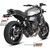 MIVV / ミヴOVAL スリップ オン カーボン　カーボンキャップ付属 for YAMAHA XSR 700 (2016) | Y.053.L3C