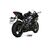 MIVV / ミヴマフラー SPORT SLIP-ON Muffler SUONO STEEL BLACK For YAMAHA YZF 600 R6 | Y.063.L9