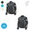 Held / ヘルド Imola ST Black-White Textile Jacket | 62041-14