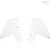 Unitgarage / ユニットガレージ Pair of oversized deflectors, Transparent | 3214-Transparent