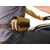 Unitgarage / ユニットガレージ Sahara Canvas handlebar bag, Beige/Brown | U037-Beige-Brown