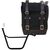Unitgarage / ユニットガレージ Side Pannier Canvas + Right Subframe Triumph T100 Bonneville (2001-2016), Black/Brown | U001+1005DX_Black-Brown