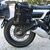 Unitgarage / ユニットガレージ Side Pannier Canvas + Right subframe Ducati Scrambler, Black/Black | U001+1007DX-Black-Black