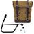 Unitgarage / ユニットガレージ Side Pannier Canvas + Right Subframe Triumph Street 900 Series (2017 until now), Beige/Brown | U001+1013DX_Beige-Brown
