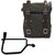 Unitgarage / ユニットガレージ Side Pannier Canvas + Right Subframe Triumph Street Twin 900 (2016 until now), Green/Brown | U001+1017DX-Green-Brown