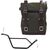 Unitgarage / ユニットガレージ Side Pannier Canvas + Subframe Bmw GS 850/1100/1150 e ADV, Green/Brown | U001+1524DX-Green-Brown