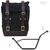 Unitgarage / ユニットガレージ Side Pannier Canvas + Left Subframe Bmw GS 850/1100/1150 e ADV, Black/Brown | U001+1524SX-Black-Brown