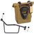 Unitgarage / ユニットガレージ Side Pannier Canvas + Right Subframe R 1200 R LC, Beige/Brown | U001+2101DX-Beige-Brown