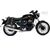 Unitgarage / ユニットガレージ Side Pannier Canvas + Right Subframe Guzzi V7, Black/Brown | U001+2213DX-Black-Brown