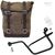 Unitgarage / ユニットガレージ Waxed Suede Side Pannier + Left Subframe Guzzi V7, MossGrey | U002+2213SX-MossGrey