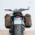 Unitgarage / ユニットガレージ Waxed Suede Side Pannier + Left Subframe Yamaha SX, MossGrey | U002+2504SX-MossGrey