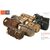 Unitgarage / ユニットガレージ Duffle Bag Kalahari 43L Split leather, ColoradoBrown | U015-ColoradoBrown