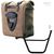Unitgarage / ユニットガレージ Waxed suede side pannier Scram 22L-30L + Left Subframe Triumph Bonneville T100 (2001-2016), MossGrey | U202+1005SX-MossGrey