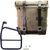 Unitgarage / ユニットガレージ Waxed suede side pannier Scram 22L-30L + Right Subframe Ducati Scrambler 1100, MossGrey | U202+1010DX-MossGrey