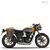 Unitgarage / ユニットガレージ Waxed suede side pannier Scram 22L-30L + Right Subframe Triumph Street 900 Series (2017 until now), MossGrey | U202+1013DX-MossGrey