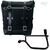 Unitgarage / ユニットガレージ Waxed suede side pannier Scram 22L-30L + Left Subframe Triumph Street Twin 900 SX (2016 until now), JetBlack | U202+1017SX-JetBlack