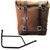 Unitgarage / ユニットガレージ Waxed suede side pannier Scram 22L-30L + Subframe R 1200 R, ColoradoBrown | U202+1421-ColoradoBrown