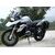 Unitgarage / ユニットガレージ Waxed suede side pannier Scram 22L-30L + Left subframe R1200 GS LC, JetBlack | U202+1901SX-JetBlack
