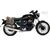 Unitgarage / ユニットガレージ Waxed suede side pannier Scram 22L-30L + Right Subframe Guzzi V7, MossGrey | U202+2213DX-MossGrey