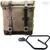 Unitgarage / ユニットガレージ Waxed suede side pannier Scram 22L-30L + Left Subframe Guzzi V9 Bobber, MossGrey | U202+2250SX-MossGrey