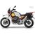 Unitgarage / ユニットガレージ Waxed suede side pannier Scram 22L-30L + Left Subframe Guzzi V85 TT, JetBlack | U202+2251SX-JetBlack
